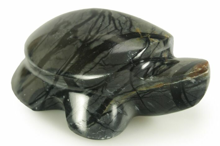 Carved Picasso Marble Turtle - Utah #366298